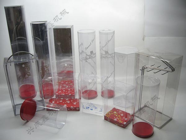 各類透明圓筒折盒產品